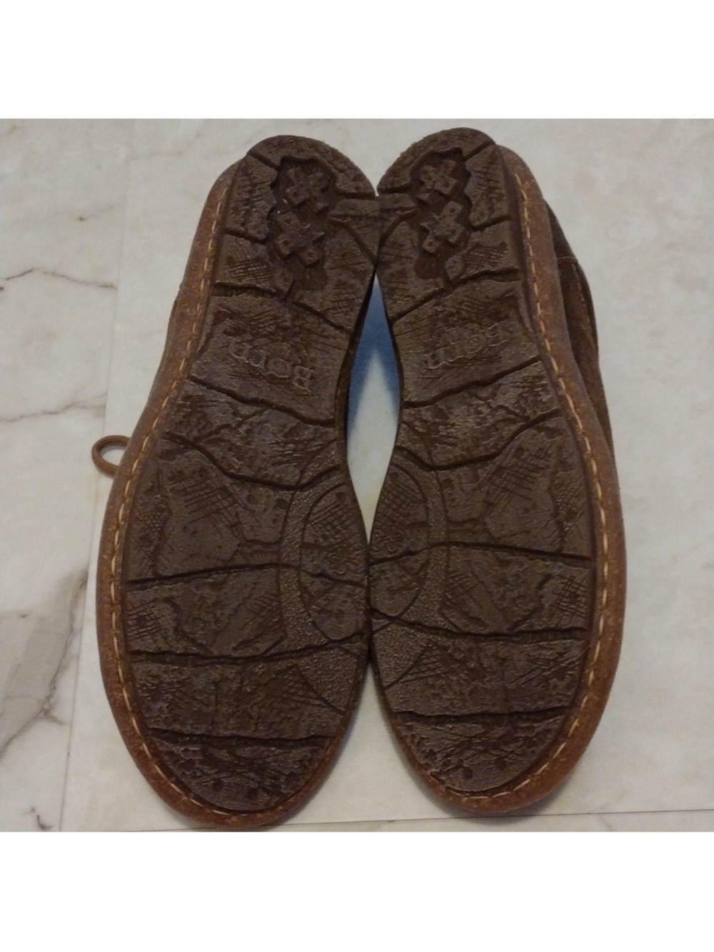 Born Brown Suede Lace-Up Sneakers 8ladies 8.5 - Picture 7 of 7